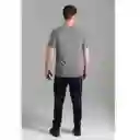 Ultimate Camiseta Deportiva Mc Raglan Sport Hombre Silver - Xl