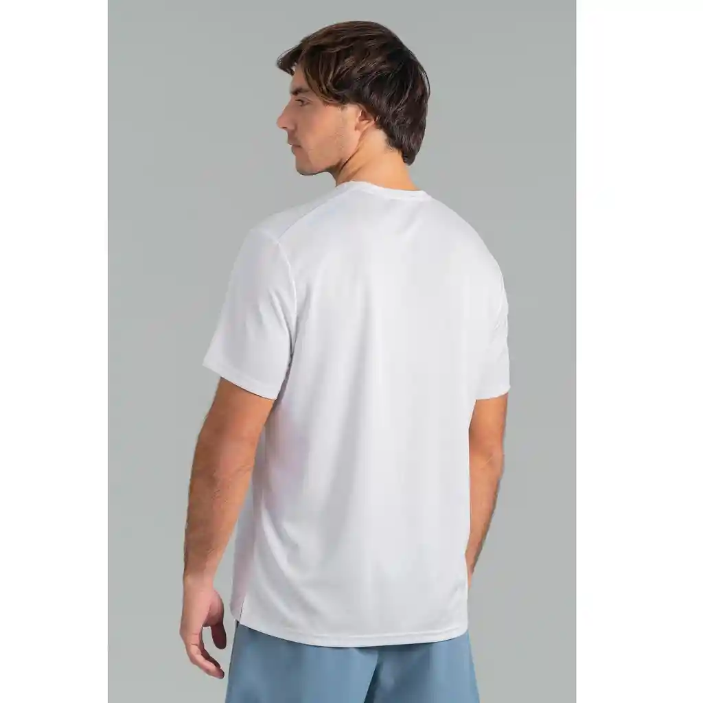 Ultimate Camiseta Deportiva Mc Sport Hombre White - M