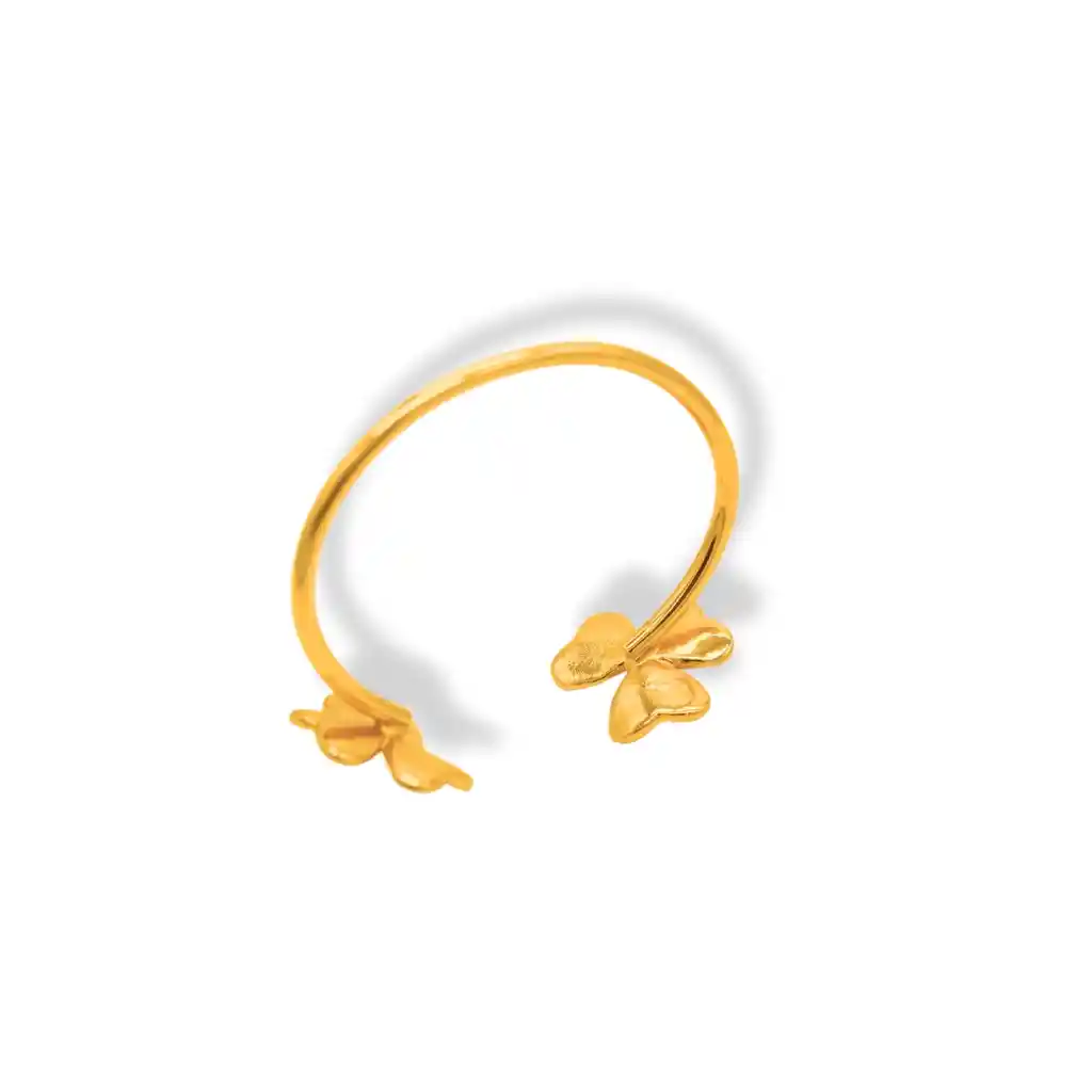 Brazalete Con Trébol De 3 Hojas