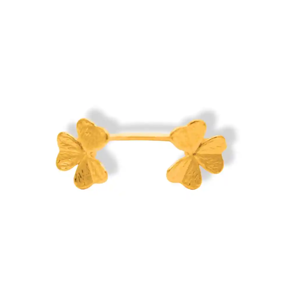 Brazalete Con Trébol De 3 Hojas