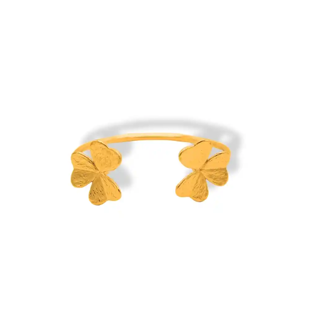 Brazalete Con Trébol De 3 Hojas
