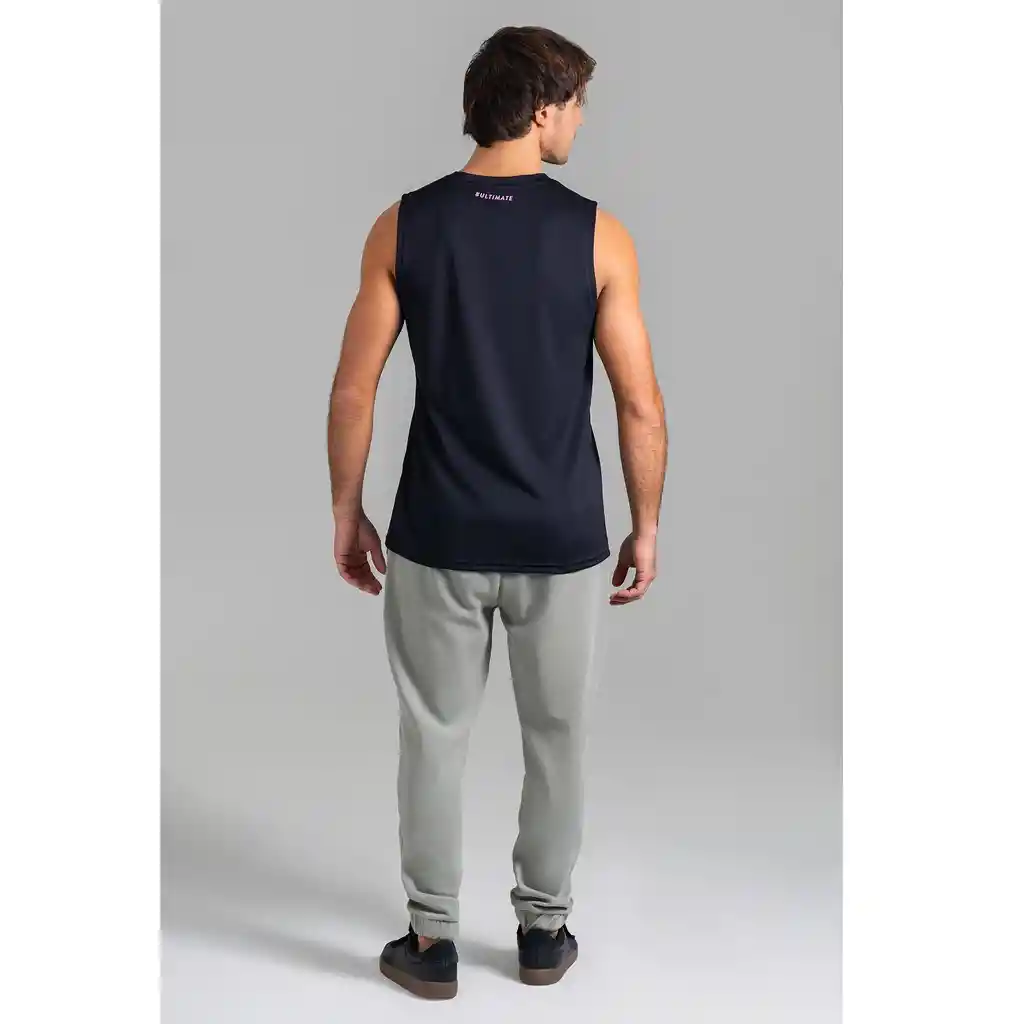 Ultimate Camiseta Deportiva Sm Sport Hombre Black - M