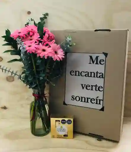 Ramo Gerberas Flores Y Chocolates