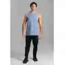 Ultimate Camiseta Deportiva Sm Hombre Blue Mirage - M