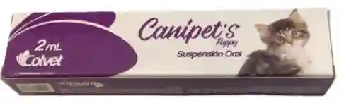 Antiparasitario Interno Para Gatitos Y Cachorros Canipets X 2ml
