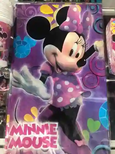 Mantel Minnie Mouse X Unidad