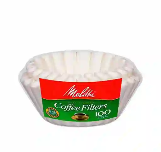 Filtro En Papel Para Cafetera Tipo Greca X 100 Und