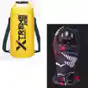 Combo Tula Drybag Amarilla Impermeable + Cuello Motociclista