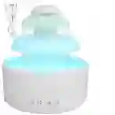 Humidificador Nube De Lluvia Fuente Agua Difusor De Aroma Luces Led