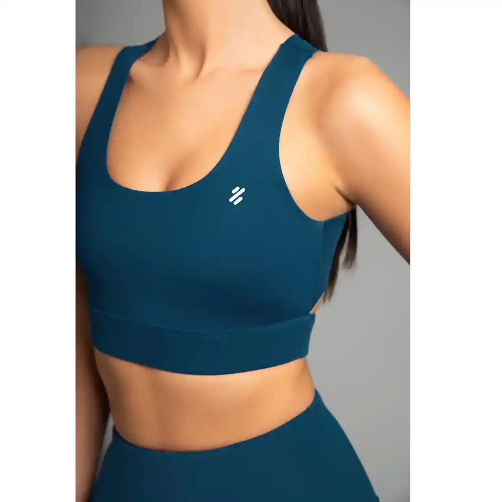 Ultimate Bra Sport Mujer Blue Opal - M