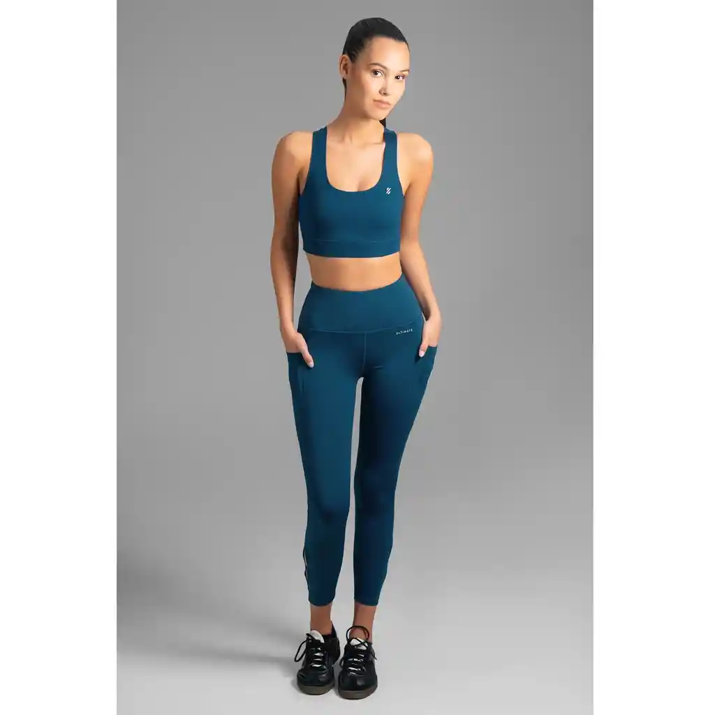 Ultimate Bra Sport Mujer Blue Opal - L