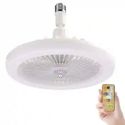 Bombillo Led Ventilador De Techo Luz De Anillo