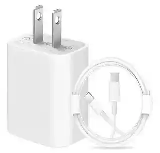 Cargador+ Cable Apple 14 Pro Max 25w Power Adapter Usb-c To Lightning Cable