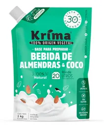 Base Para Leche De Almendras De Coco 1kg