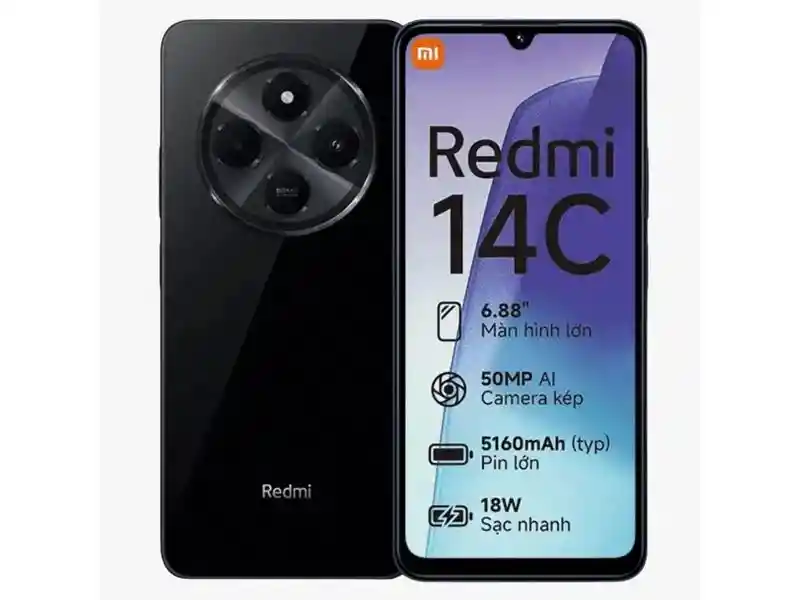 Celular Xiaomi Redmi 14c 256gb 4gb Ram Negro