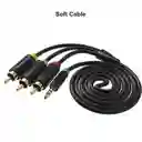 Cable De Audio Y Video 3.5mm A 3 Rca, 1.5 M, Alta Calidad