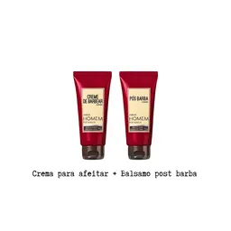 Kit Natura Homen Crema De Afeitar Y Hidratante.