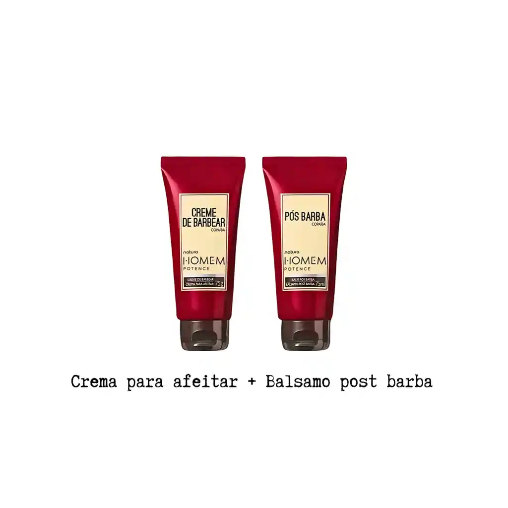 Kit Natura Homen Crema De Afeitar Y Hidratante.