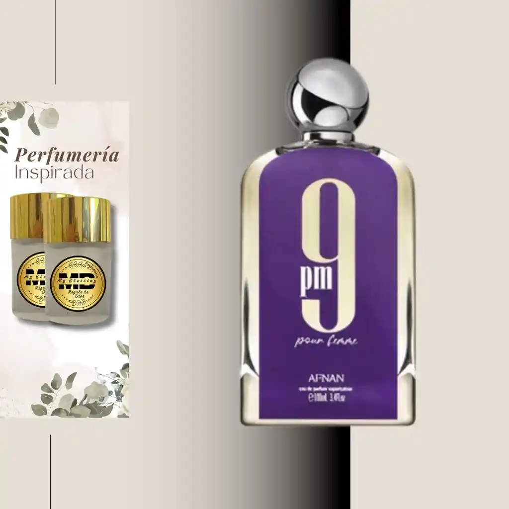 9pm Afnan Dama-perfume Inspirado.