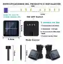 Cadena Luces De Solar, 20m 200 Led, 8 Modos Luces Solare