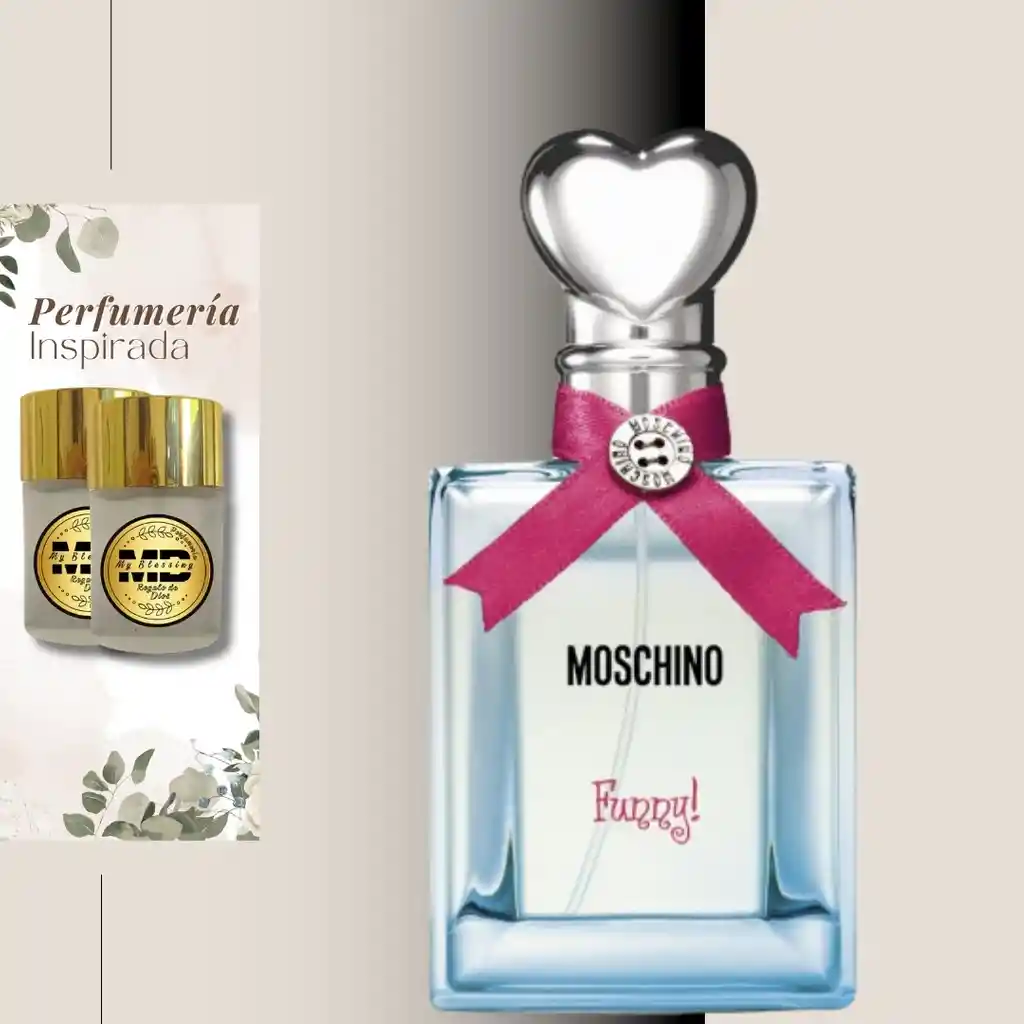 Funny Moschino-perfume Inspirado.