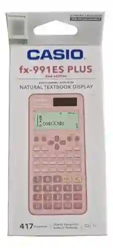 Calculadora Casio Fx-991 Es Plus 2da Edición Original Color Rosado