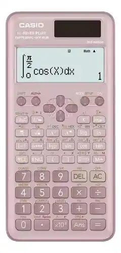 Calculadora Casio Fx-991 Es Plus 2da Edición Original Color Rosado