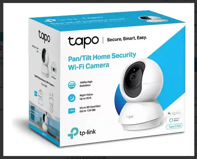 Camara De Seguridad Tapo C200 2mpx 1080p