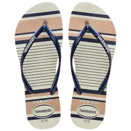 Sandalias Nautical Blanco/Marino Talla 42 4137125 Havaianas