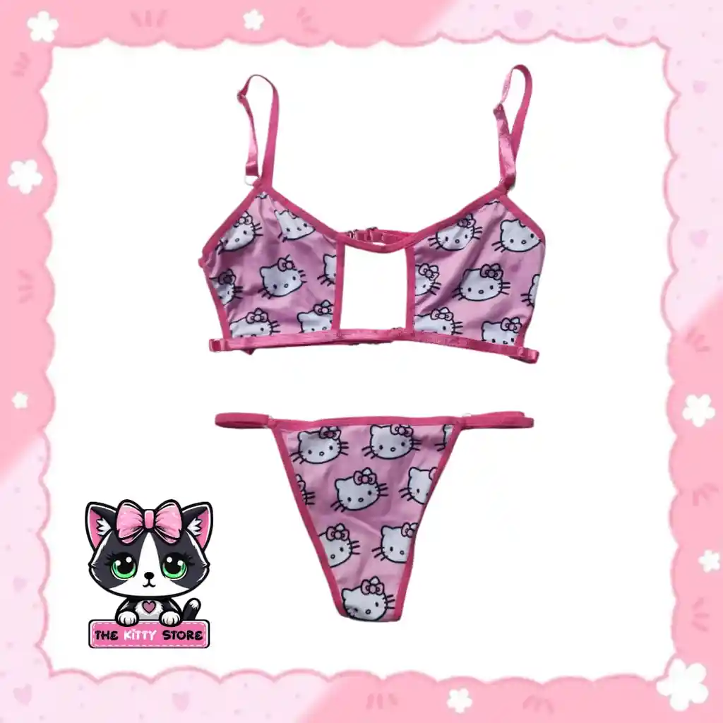 Set Kitty Pink.