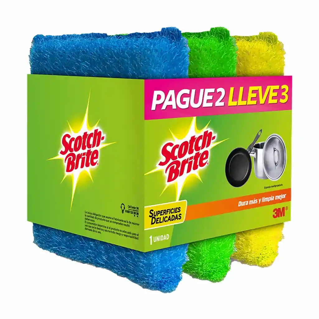   Scotch Brite  Esponja Limpiatodora 