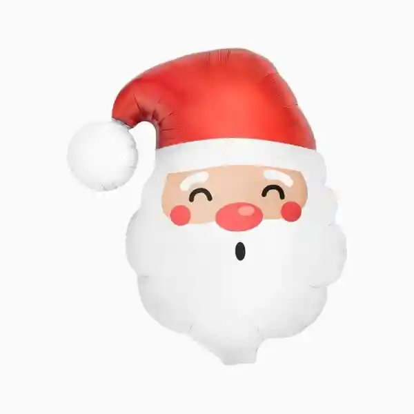 Globo Papa Noel O Santaclaus Metalizado 78*87cm