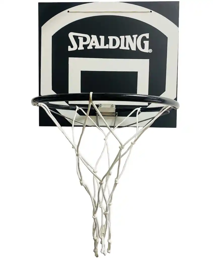 Tablero De Baloncesto + Aro + Malla + Pelota Golty En Caucho Blanco