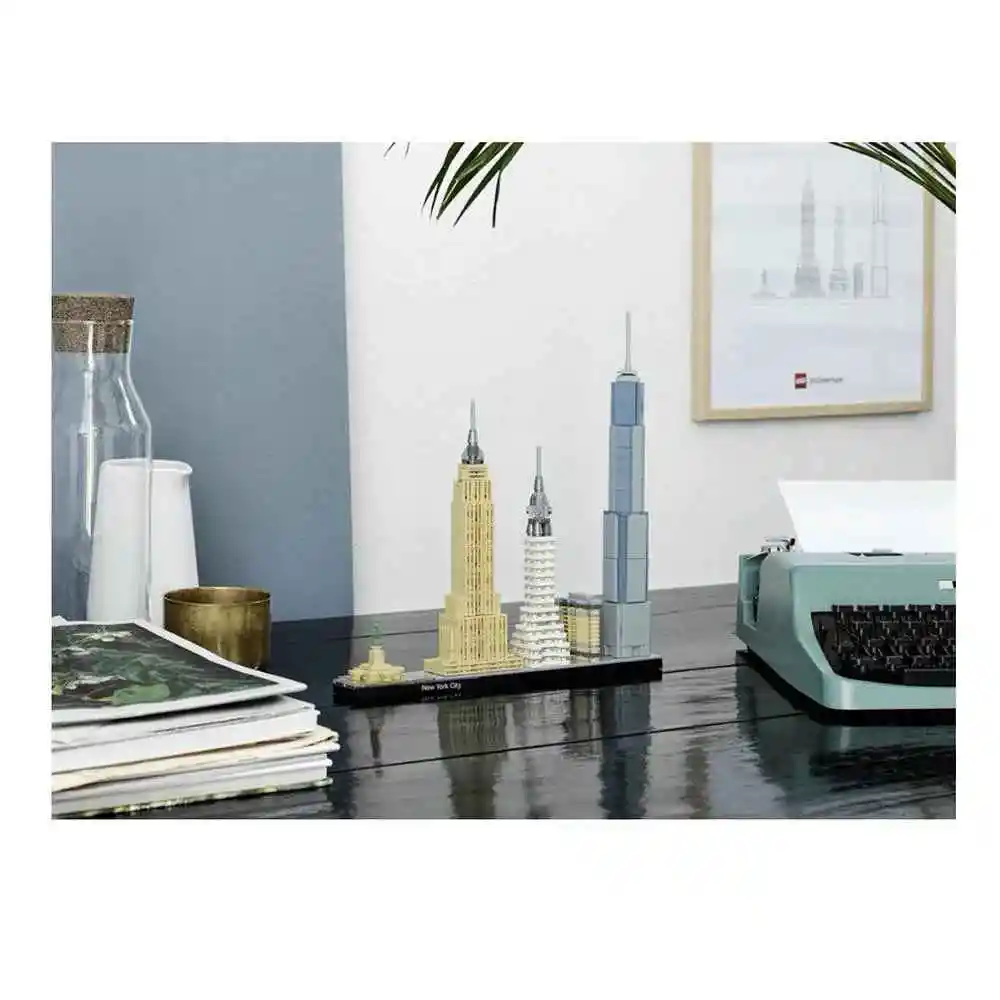 Lego Set De Construcción Nueva York 598 Piezas Adulto Original