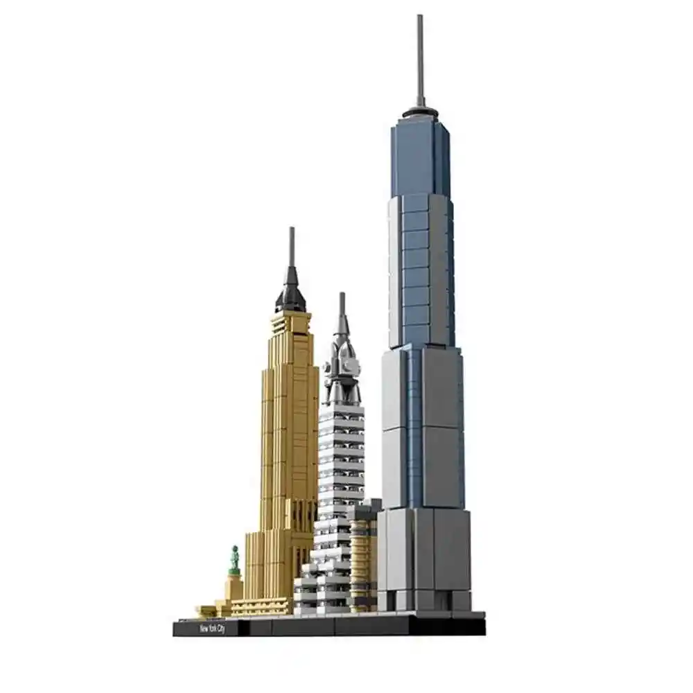 Lego Set De Construcción Nueva York 598 Piezas Adulto Original