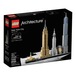 Lego Set De Construcción Nueva York 598 Piezas Adulto Original