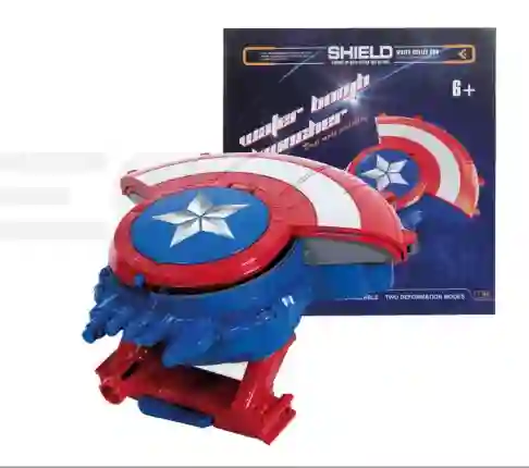 Guantes Capitan America Dardos E Hidrogel