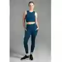 Ultimate Top Sport Mujer Oil Blue - Xs