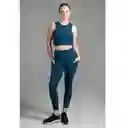 Ultimate Top Sport Mujer Oil Blue - S