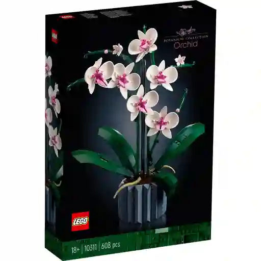 Lego Set Construcción Orquídea 608 Piezas Adulto Original