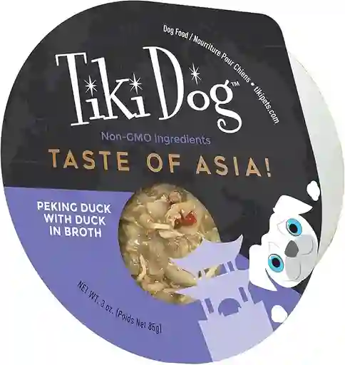 Tiki Dog Petites Taste Of Asia Pato Peking 85gr Bandeja