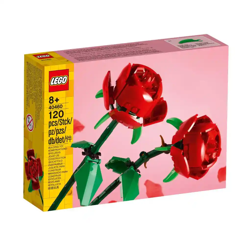 Lego Armatodo Diseño Rosas 120 Piezas Para Niños Original