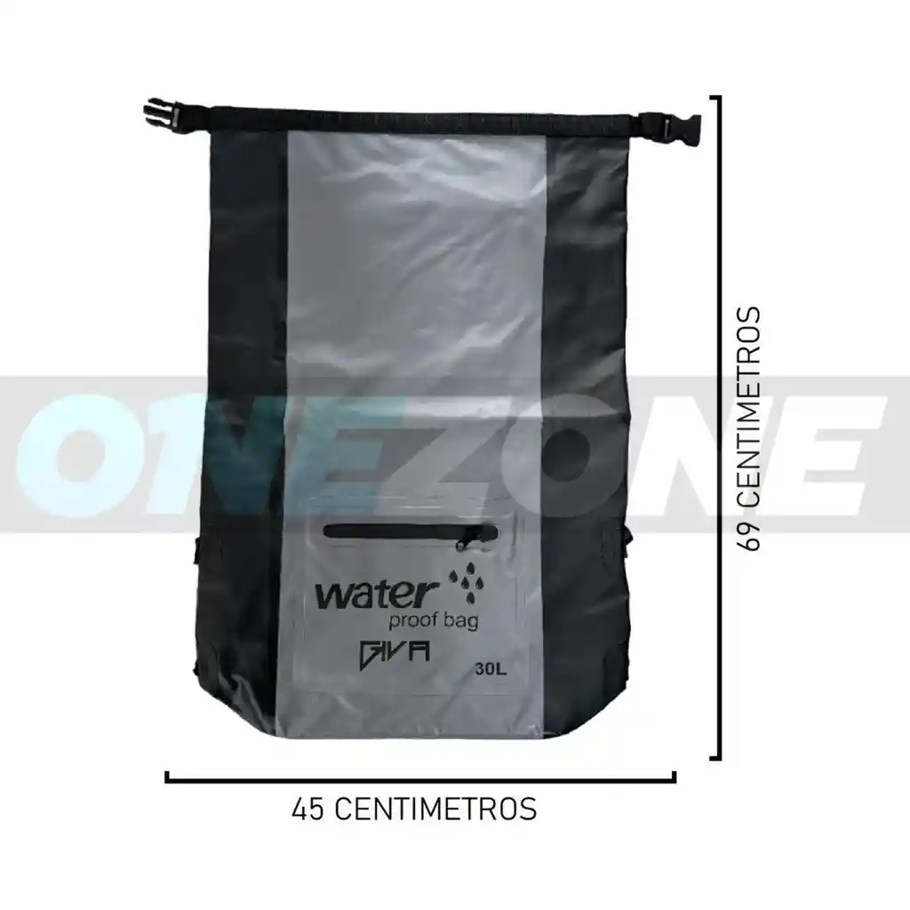 Morral Impermeable Gvs 30-litros Water Proof Bag/ Gris