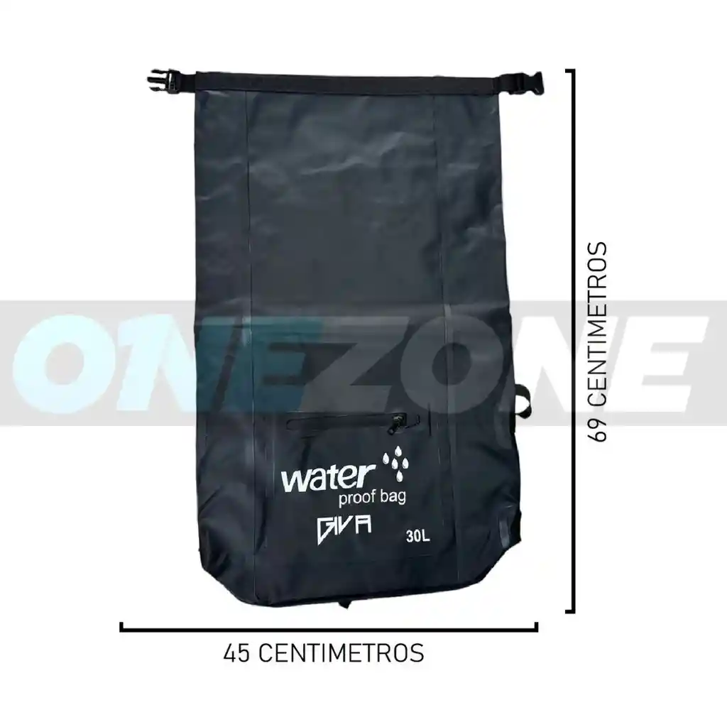 Morral Impermeable Gvs 30-litros Water Proof Bag/ Negro