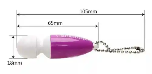 Vibrador Portatel De Llavero Mini