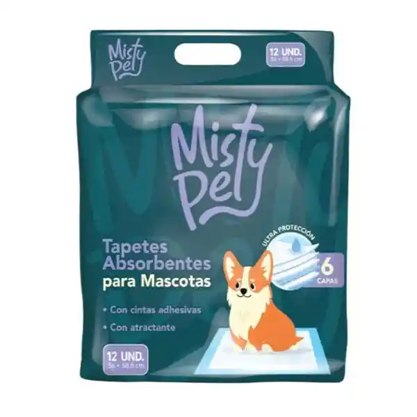 Tapetes Absorbentes Para Mascotas Misty Pet