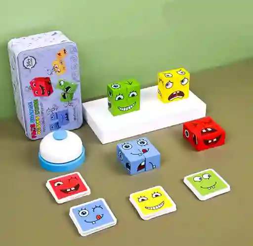 Juego Mesa Educativo Emociones + Timbre	caja Metalica				