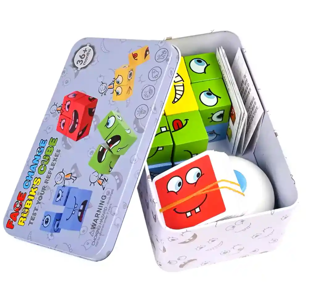 Juego Mesa Educativo Emociones + Timbre	caja Metalica				