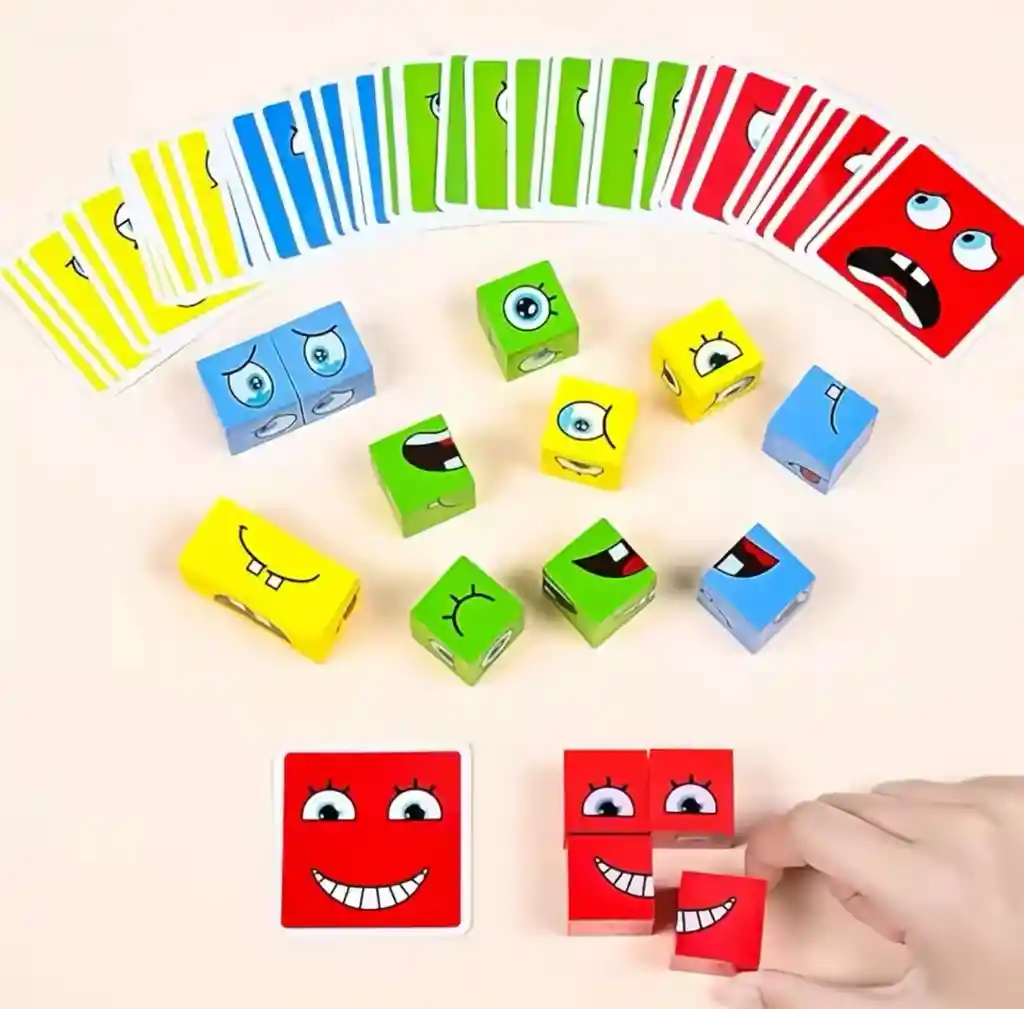 Juego Mesa Educativo Emociones + Timbre	caja Metalica				