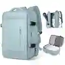 Morral Viaje Maleta De Mano Impermeable Expandible Dama Usb